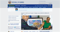 Desktop Screenshot of moe.gov.na
